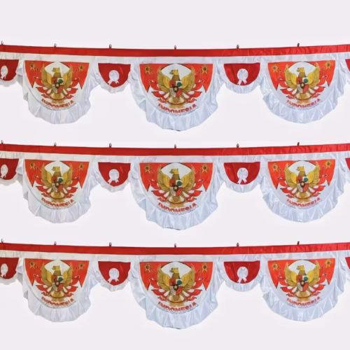 bendera hias garuda pita