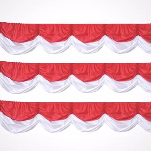 bendera hias karet