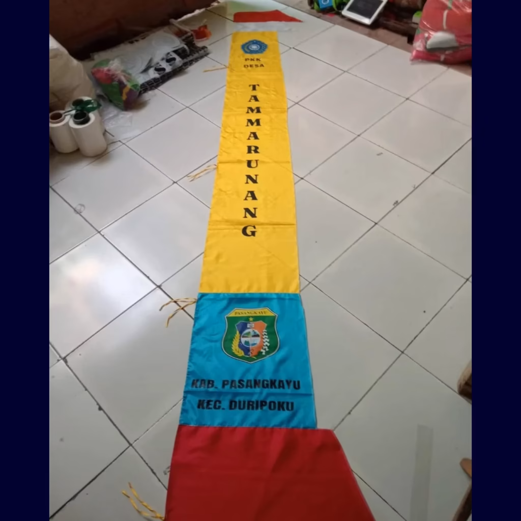 Jual Bendera Custom Makassar Berkualitas – Pataka, Organisasi & Instansi 4 jual bendera custom makassar